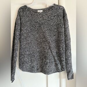 Old Navy Black and White Knit Top